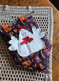 Fuori porta o decorazione di Halloween da appendere, fantasia Gallina Vampira