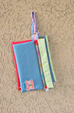 Pochette impermeabile con toppa motivazionale, 3 varianti