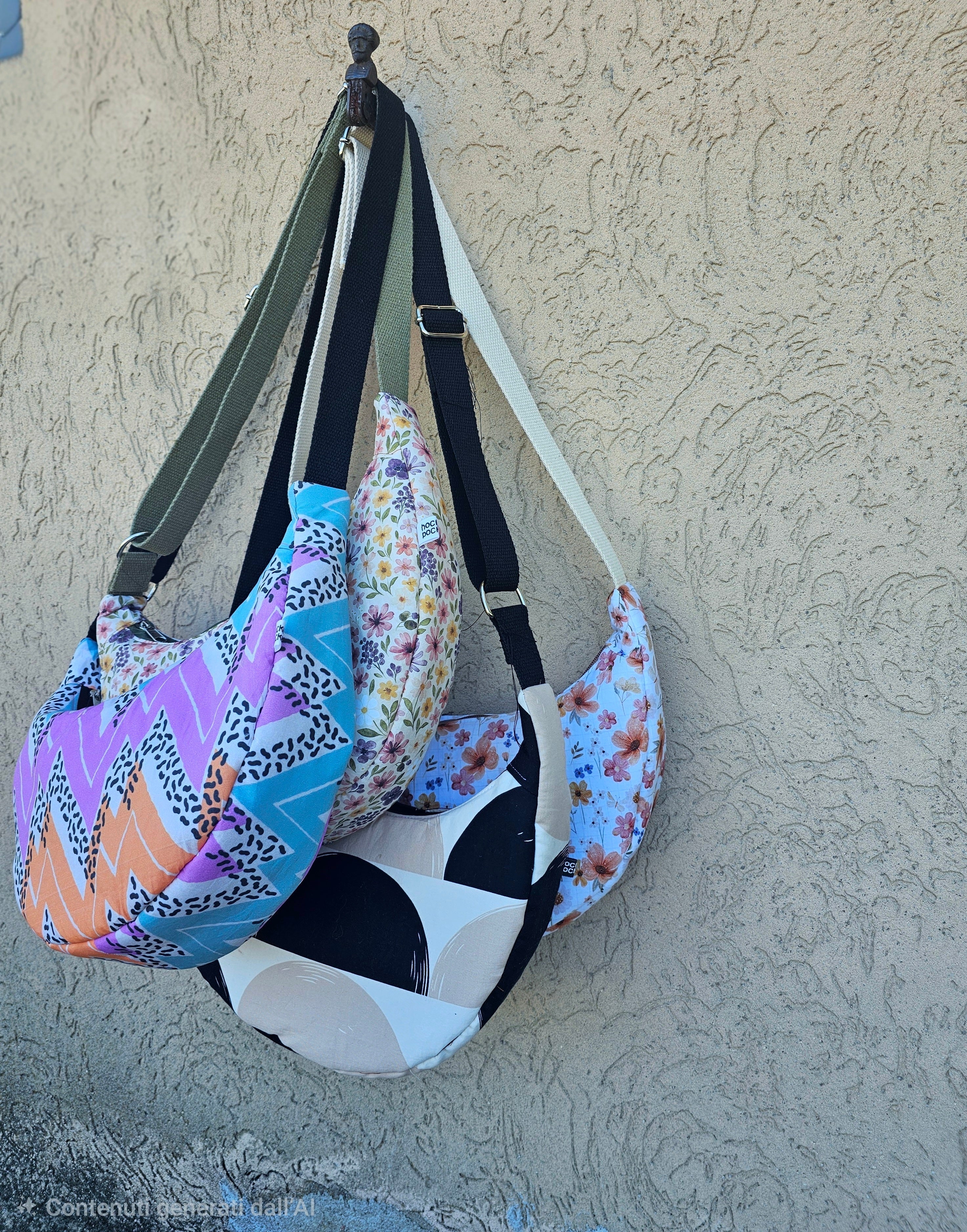 Come sono nate le Moon Bag Hockety Pockety: una forma amata, stoffe che raccontano storie