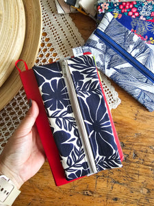 Astuccio da agenda con elastico, in cotone, 9 fantasie diverse