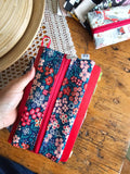 Astuccio da agenda con elastico, in cotone, 9 fantasie diverse