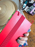 Astuccio da agenda con elastico, in cotone, 9 fantasie diverse
