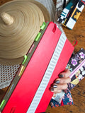 Astuccio da agenda con elastico, in cotone, 9 fantasie diverse