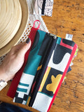 Astuccio da agenda con elastico, in cotone, 9 fantasie diverse