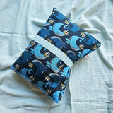 Porta pannolini a tre tasche, fantasia Moby Dick