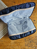 Organizer artigianale Fiaba Nordica in cotone – imbottito con interno impermeabile | fatto a mano