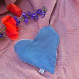 Pochette a cuore artigianale, fatta a mano