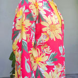 Kimono in viscosa "Fiori di Maui"