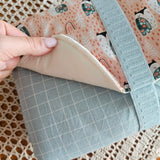 Fasciatoio da viaggio impermeabile, fantasia gufetti boho