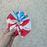 Scrunchie artigianale in cotone – elastico per capelli fatto a mano