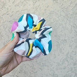 Scrunchie artigianale in cotone – elastico per capelli fatto a mano