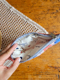 Pochette artigianale patchwork in cotone – realizzata con ritagli di stoffa | fatto a mano